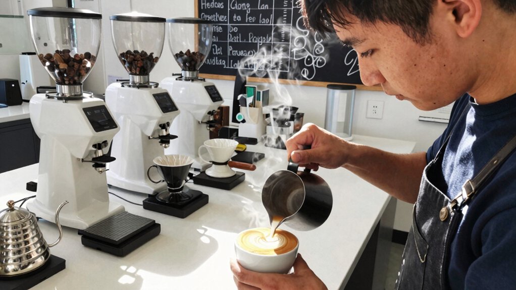 structured hands on barista training program