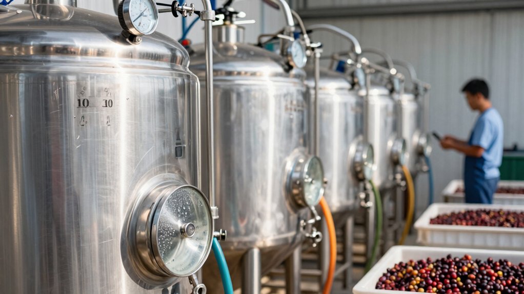 temperature controlled coffee fermentation protocol