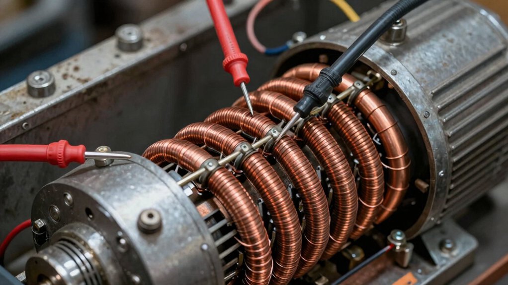 test motor windings for shorts