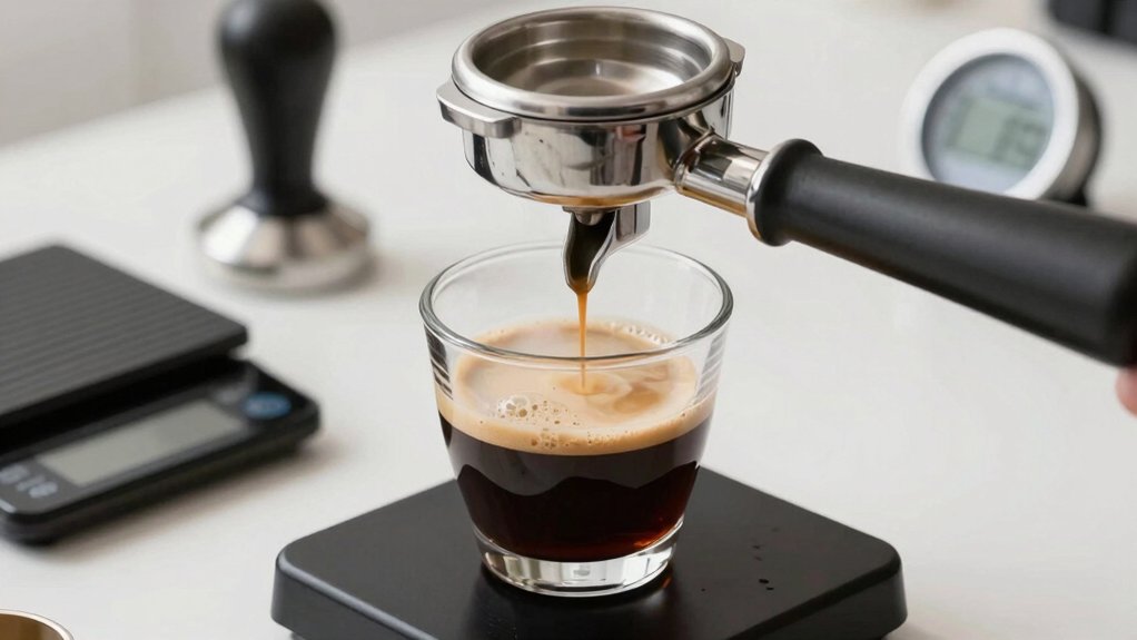 thin underheated crema remedy preheat