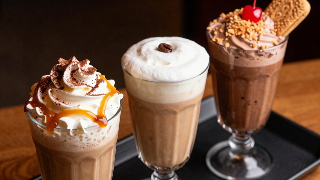 three boozy espresso milkshake recipes