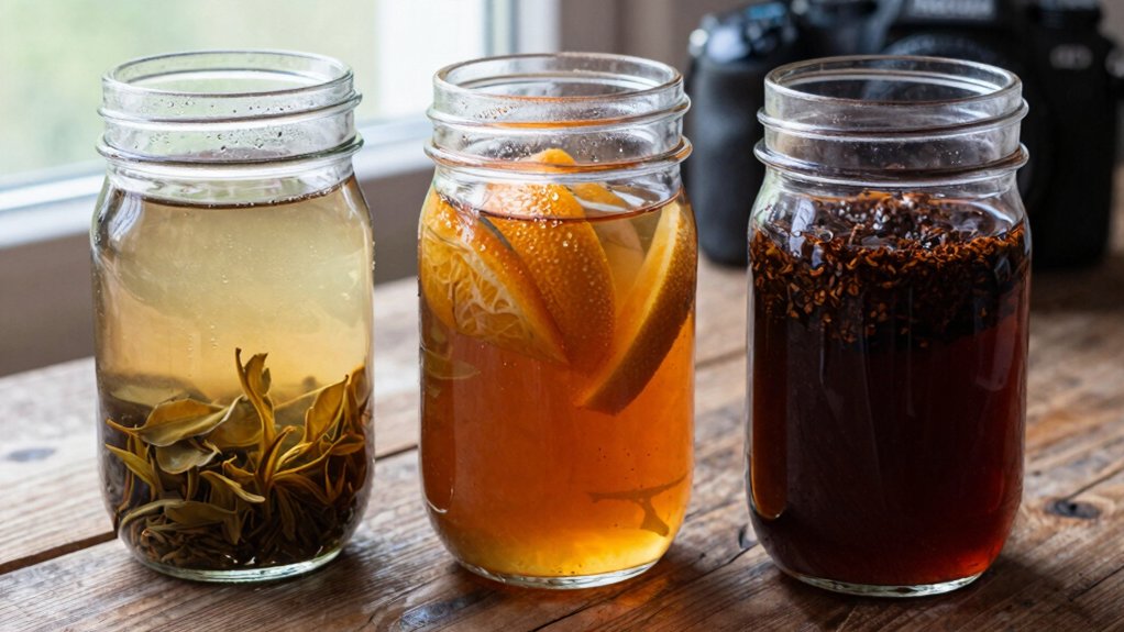 three jar brew steeping methods