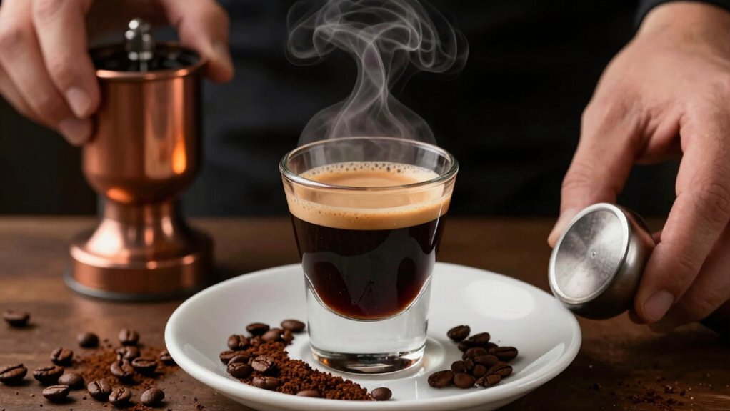 tighten grind test shot