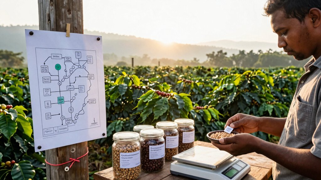 traceable farm to cup sourcing data