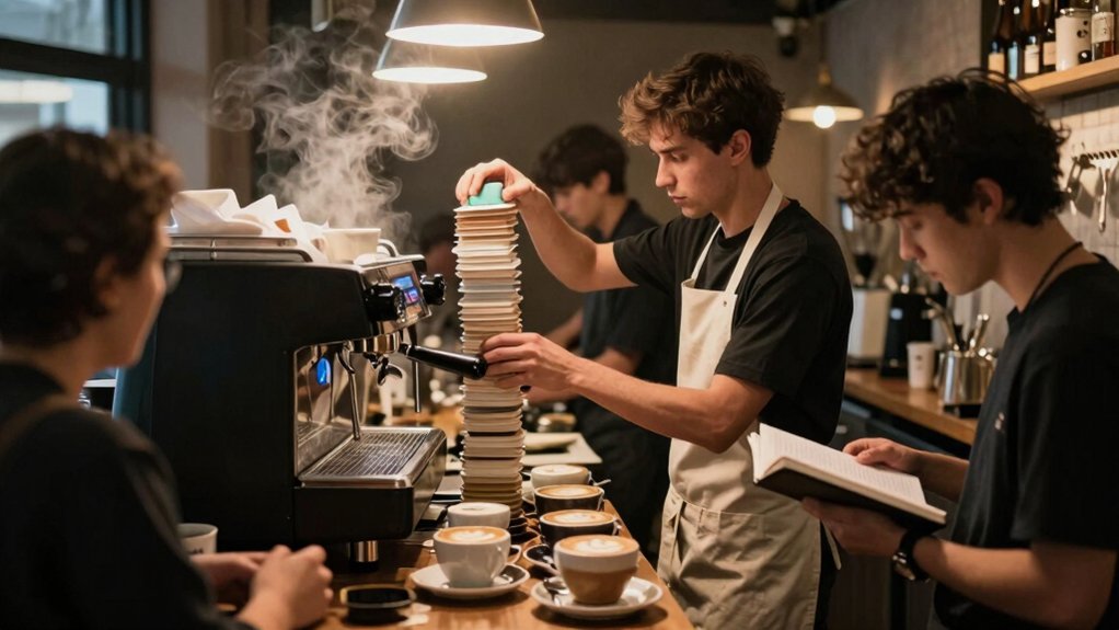 upskilled baristas boost peak throughput