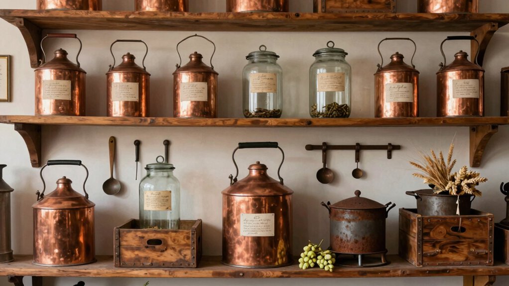 vintage brewing gear display options