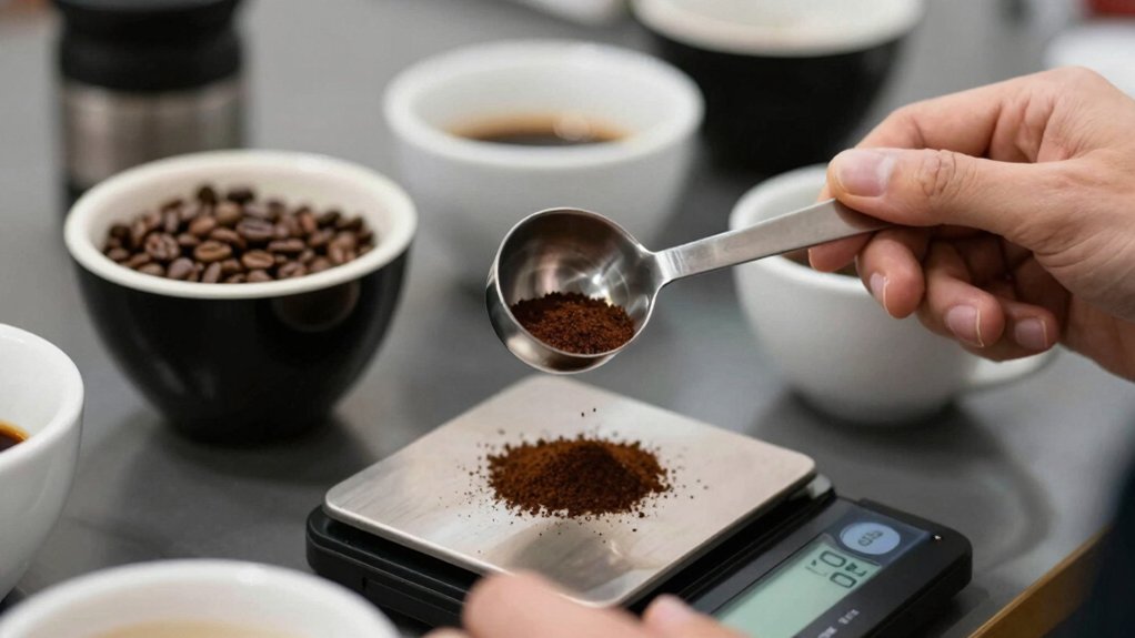 weigh 20g grind medium coarse
