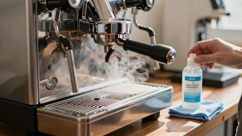why clean espresso machines regularly