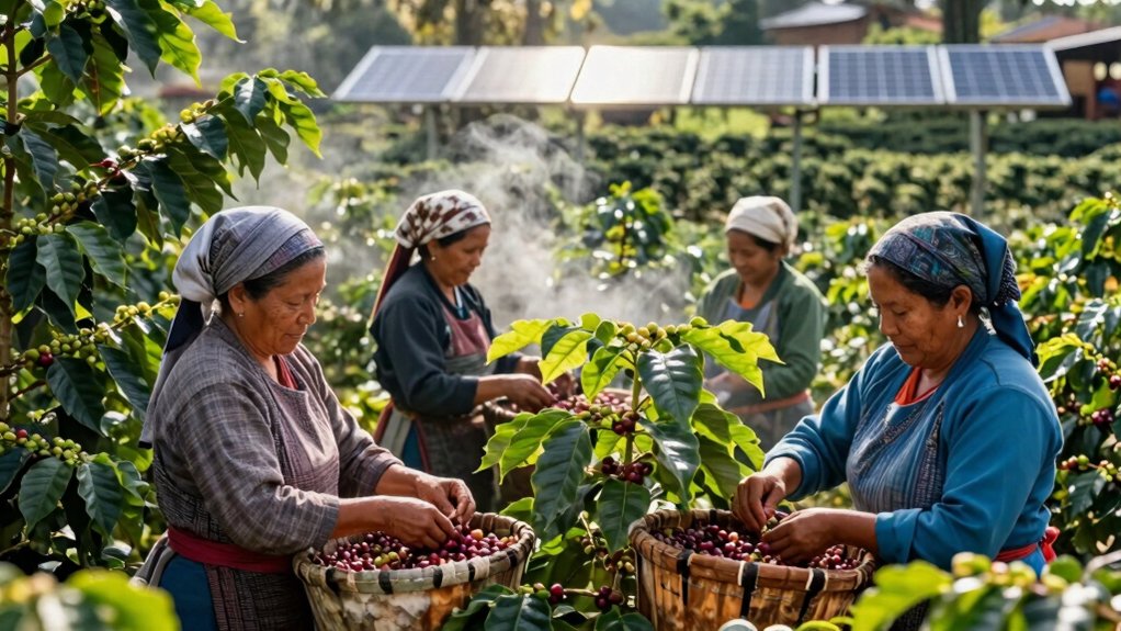 women farmers drive eco friendly coffee production